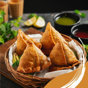 VEG SAMOSA (2 PCS)(DF)