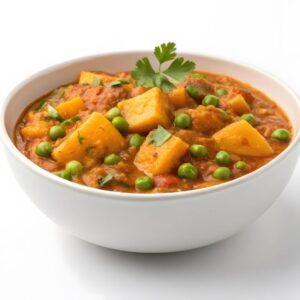ALOO MATAR / MUSHROOM MATAR (GF, DF OPTION)