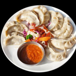 CHICKEN MOMO (Steamed/Fried) (DF)